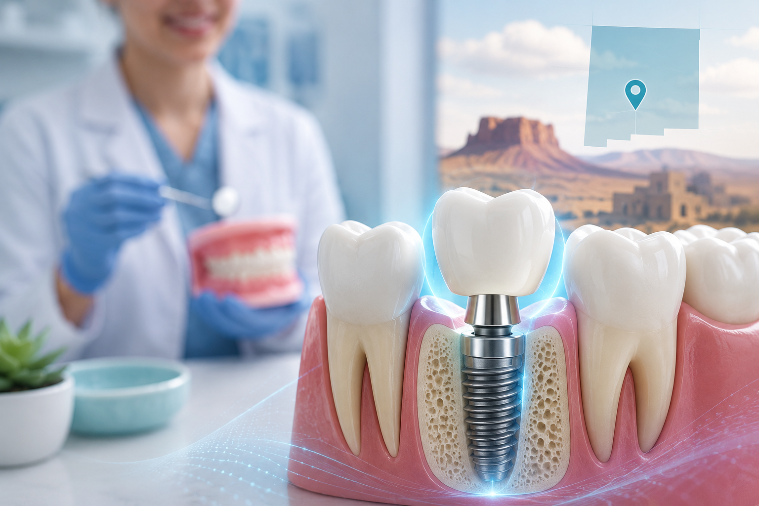 Dental Implants Work at Your Dentist